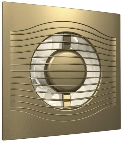 Вентилятор декоративный осевой DiCiTi Slim 4C D100 обратный клапан шампань фото Вентилятор декоративный осевой DiCiTi Slim 4C D100 обратный клапан шампань картинка